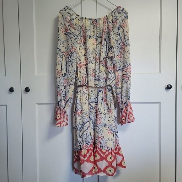 American rag cie plus size barn red combo dress - Picture 9 of 10